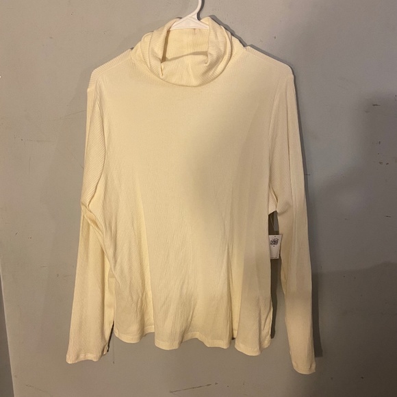 Old Navy Ribbed Turtle Neck in Off White - Picture 1 of 2
